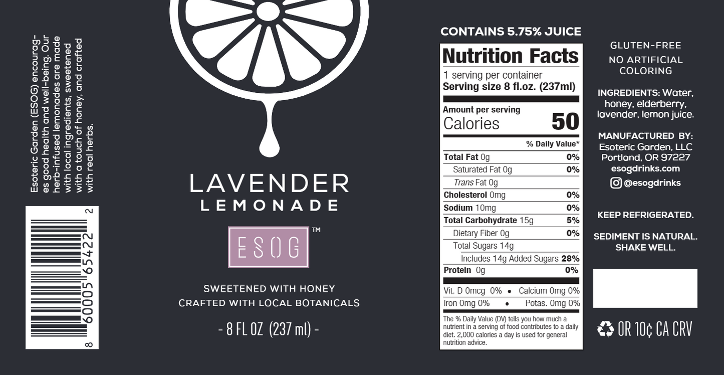 Lavender Lemonade - 6 Pack